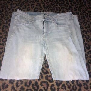 American eagle skinny jeans size 12 r